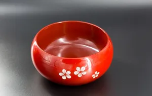脱胎漆器茶盂图片