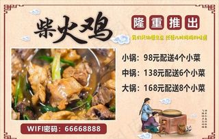 柴火鸡图片