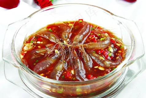 醉小白虾图片 醉小白虾图片