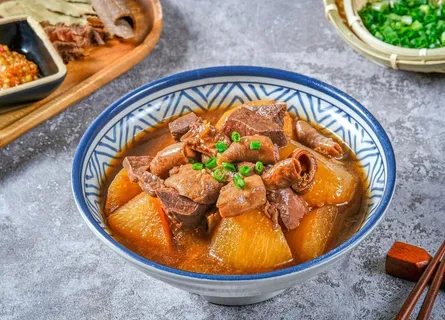 萝卜牛杂图片 萝卜牛杂图片