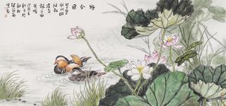 国画花鸟写意高清大图图片