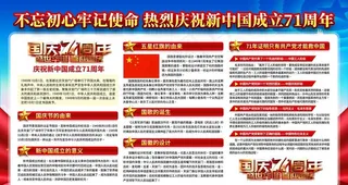 71周年图片