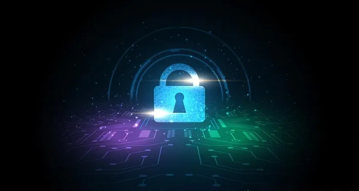 数据加密图片ai矢量模版下载