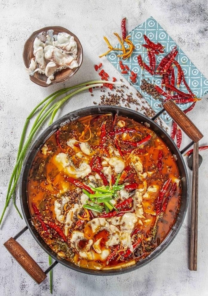 麻辣鱼火锅图片