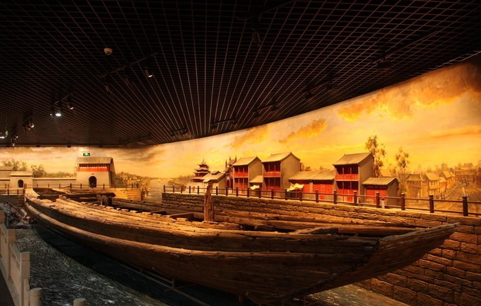 山东省博物馆漕运船图片