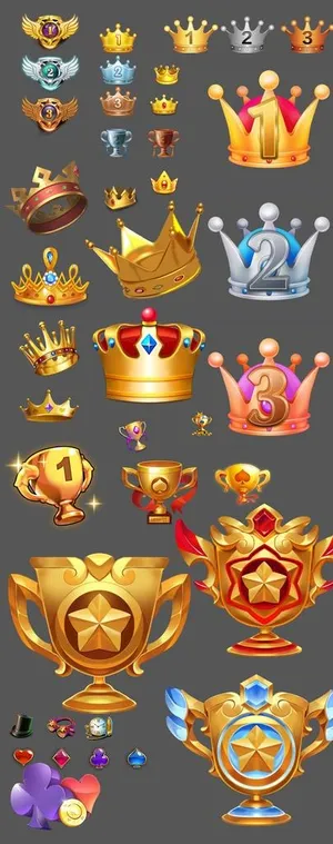 皇冠排名等级图标图片