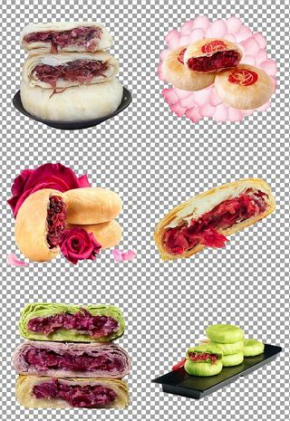 云南鲜花饼图片