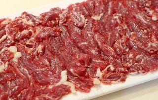 涮火锅嫩牛肉图片