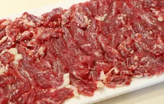 涮火锅嫩牛肉图片