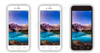 手机效果图 屏保 手机外形图片