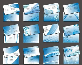 科技类名片图片