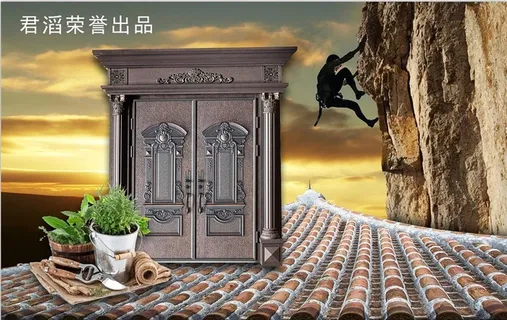 铸铝门 屋檐图片 铸铝门 屋檐图片