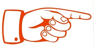 矢量手指 矢量手势 图案设计图片