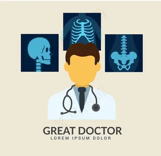 医生插图图片