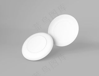 餐饮盘子展示样机图片