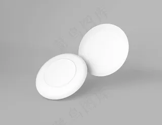 餐饮盘子展示样机图片