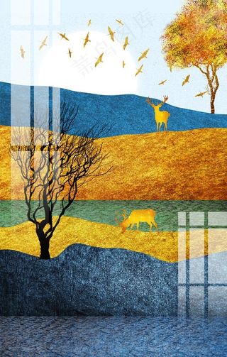 中式背景墙 中式背景素材 背景图片