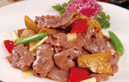 干煸梅花鹿肉图片 干煸梅花鹿肉图片