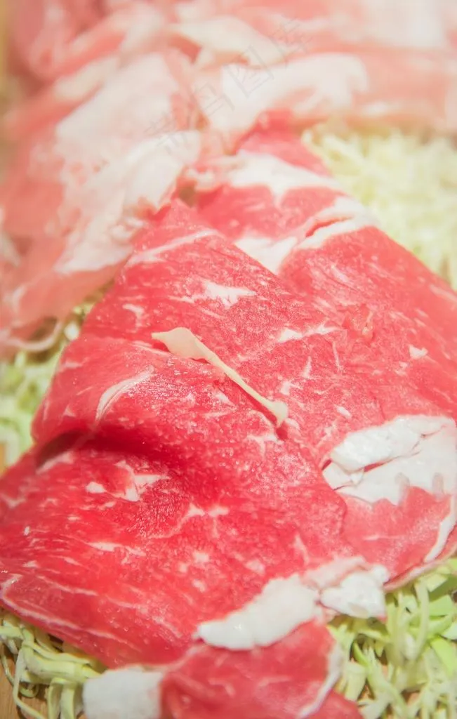 羊肉片图片