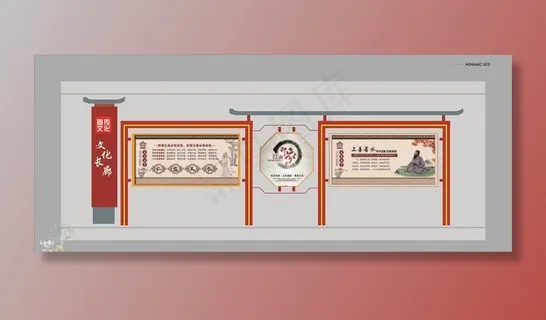 仿古标识牌图片