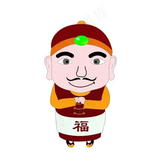 卡通掌柜的图片