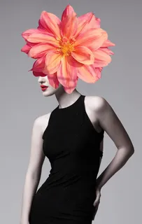 人物花卉装饰画图片