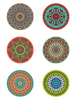 圆形花纹 古典花纹图片