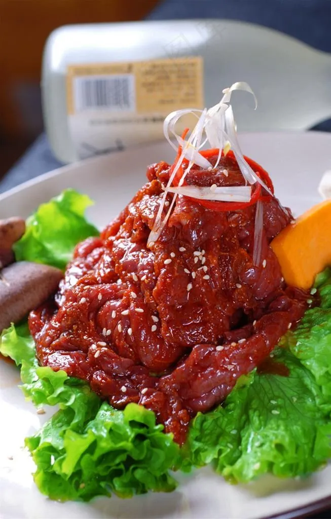 特色麻辣牛肉图片