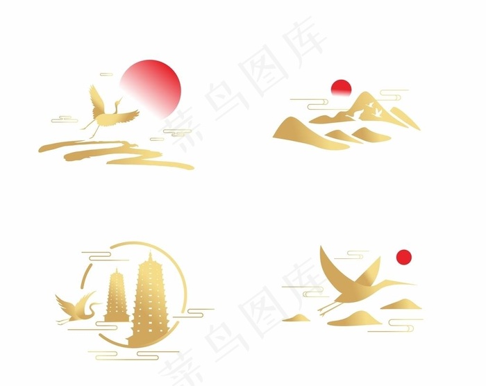 云纹图片cdr矢量模版下载