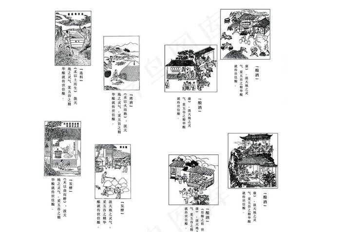 杜康酿酒图片素材psd模版下载