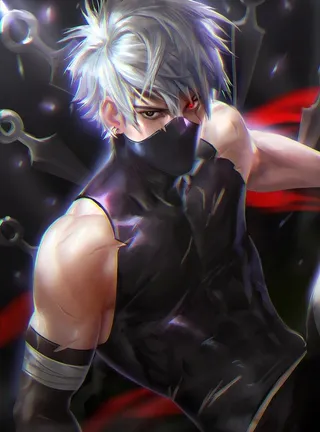 可去衣CG插画奇米卡卡西图片