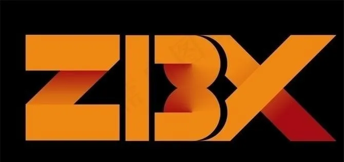 zbxLOGO 字母标志图片cdr矢量模版下载