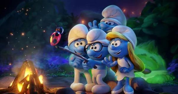 蓝精灵 寻找神秘村图片 蓝精灵 寻找神秘村图片