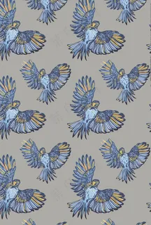 卡通 花型 壁纸 印花 设计图片