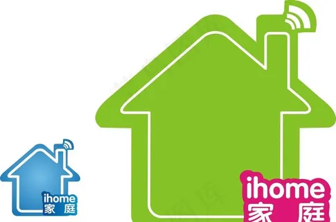 简笔房子 家庭图片