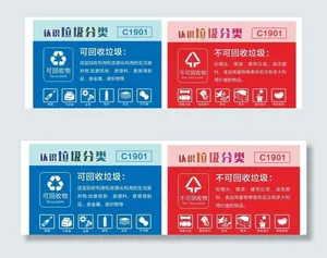 可回收垃圾 不可回收垃圾图片