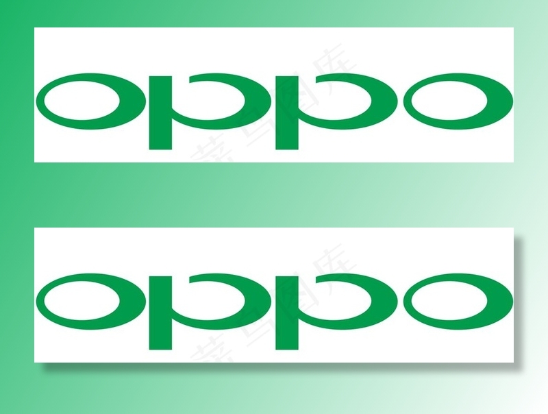 OPPO手机LOGO图片psd模版下载