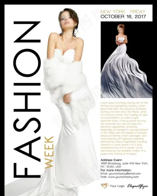 时尚明星海报图片