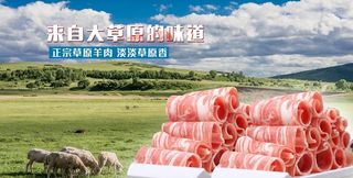 羊肉海报图片