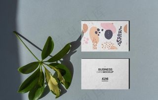 名片样机图片