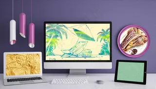 苹果电脑样机图片