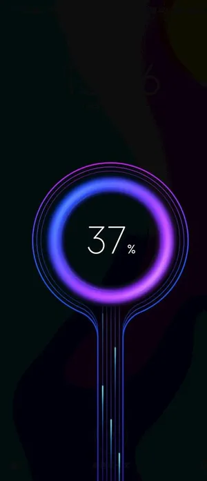 小米手机充电界面图片