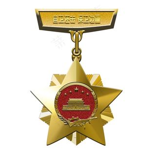 自卫还击保卫边疆勋章图片