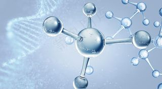 分子元素DNA基因链图片