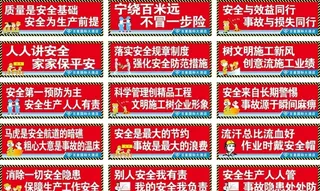 安全标语图片