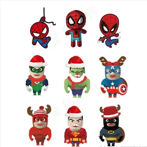 复仇者联盟 Q版卡通 矢量图图片
