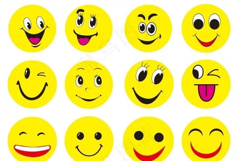 笑脸表情图片