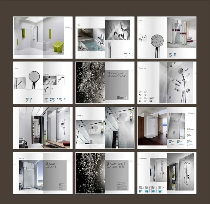 产品画册图片ai矢量模版下载