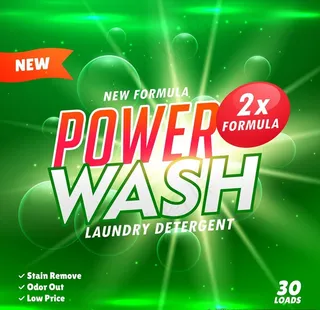 清洁产品海报图片