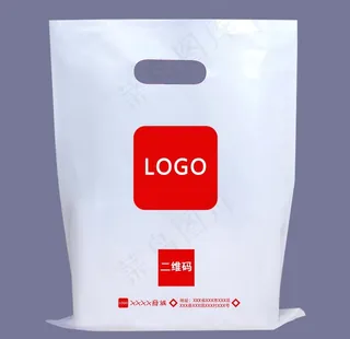 购物袋塑料袋样机图片